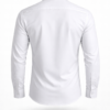 White shirt full hand back view