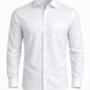 White shirt full hand front view