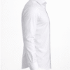 White shirt full hand side view