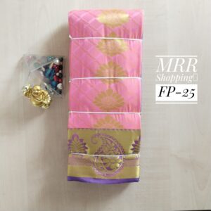 Ammu’s Premium Emboss Saree with Blouse (MRROFFP-000025)