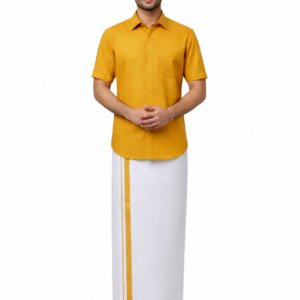 Premium Traditional Shirt & Dhoti Combo – Elegant Festive Wear
